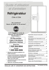 Frigidaire FGTC2349KS Guide D'utilisation Et D'entretien