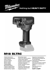 Milwaukee M18 BLTRC-0X Notice Originale