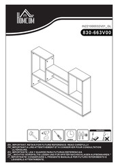 HOMCOM 830-663V00 Manuel D'utilisation