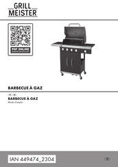 GRILL MEISTER 449474 2304 Mode D'emploi