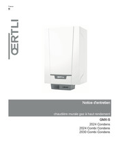 OERTLI GMX-S 2030 Combi Condens Notice D'entretien