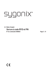 Sygonix 3060832 Mode D'emploi