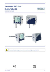 Novus RHT Climate WM Série Mode D'emploi