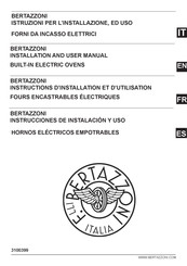 Bertazzoni BZFMOD6093ESB1 Instructions D'installation Et D'utilisation