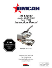 Omcan IC-CN-0180 Manuel D'instructions