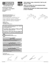 Delta Stryke T57766-WL Série Instructions D'installation