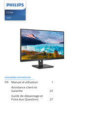 Philips 273S1 Mode D'emploi