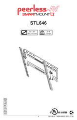 peerless-AV SMARTMOUNT STL646 Mode D'emploi