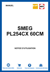 Smeg PL254CX Notice D'utilisation