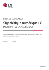 LG 110UM5J-B.AEUQ Guide De L'utilisateur