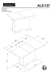 finori ALX/137 Instructions De Montage