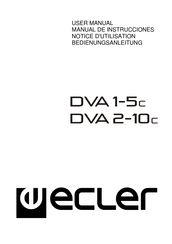 Ecler DVA1-5c Notice D'utilisation