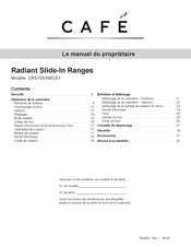 Cafe CRS70XAWCS1 Manuel Du Propriétaire
