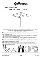 Galipette 611 Instructions De Montage