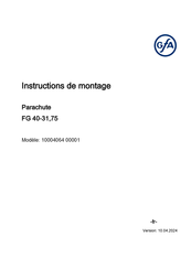 Gfa FG 40-31,75 Instructions De Montage