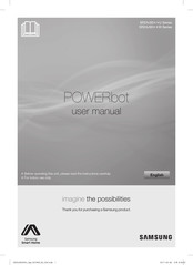 Samsung POWERbot SR2AJ90 U Série Guide D'utilisation