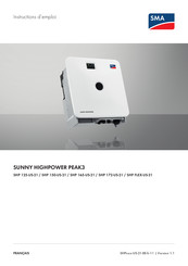 SMA SUNNY HIGHPOWER PEAK3 SHP FLEX-US-21 Instructions D'emploi