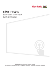 ViewSonic IFP8650-5 Guide D'utilisation