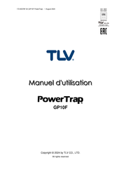 TLV PowerTrap GP10F Manuel D'utilisation