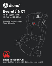 Diono Everett NXT Manuel D'instructions