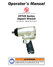 Chicago Pneumatic CP749 Serie Manuel D'utilisation