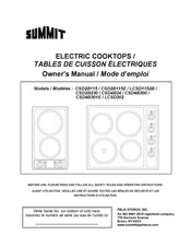 Summit CSD4B301E Mode D'emploi