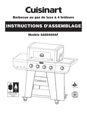 Cuisinart GAS9456AF Instructions D'assemblage