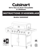 Cuisinart GAS0656AF Instructions D'assemblage