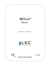 LKC Technologies RETeval Manuel