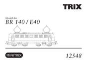 Trix MINITRIX 140 Serie Mode D'emploi