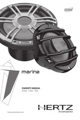 Hertz MARINE PowerSports HMS 10 B-C2 Manuel Du Propriétaire