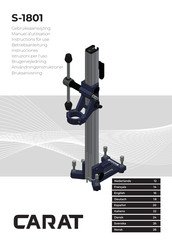 Carat S-1801 Manuel D'utilisation