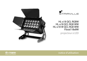 thomann STAIRVILLE HL-x18 QCL RGBW Flood 18x8W Notice D'utilisation