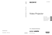 Sony VPL-HW30AES Mode D'emploi