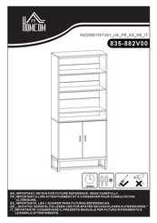 HOMCOM 835-882V00 Instructions De Montage