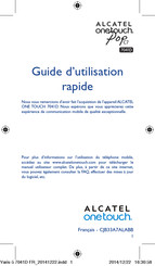 Alcatel 7041D Guide D'utilisation Rapide