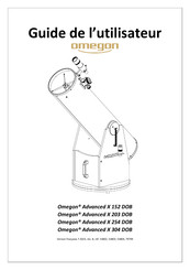 Omegon Advanced X 152 DOB Guide De L'utilisateur