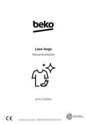 Beko WTV7714MM0 Manuel D'utilisation