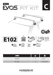 NORDRIVE E102 Instructions De Montage