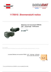 brennenstuhl 1171910 Instructions D'installation Et D'utilisation