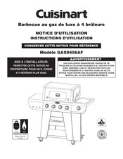 Cuisinart GAS9456AF Notice D'utilisation