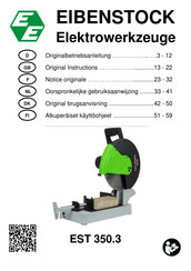 EIBENSTOCK EST 350.3 Notice Originale