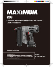 Maximum 054-8719-6 Guide D'utilisation