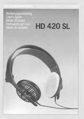 Sennheiser HD 420 SL Mode D'emploi