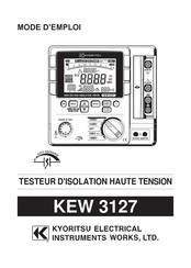 Kyoritsu Electrical Instruments Works KEW 3127 Mode D'emploi