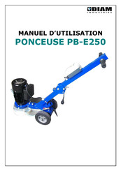 DIAM PB-E250 Manuel D'utilisation