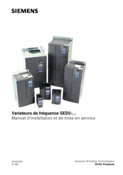 Siemens SED2-GL-C Manuel D'installation Et De Mise En Service