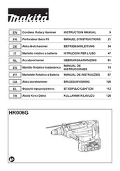 Makita HR006GZ04 Manuel D'instructions