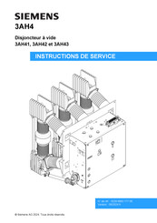 Siemens 3AH4 Instructions De Service