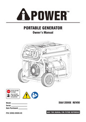 iPower SUA12000E Guide D'utilisation